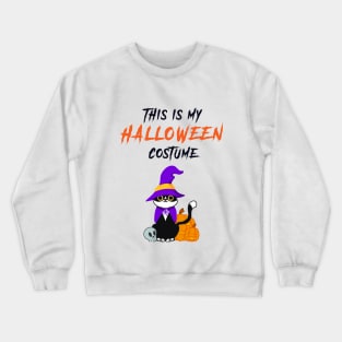 This is my Halloween Costume [Witch] Crewneck Sweatshirt